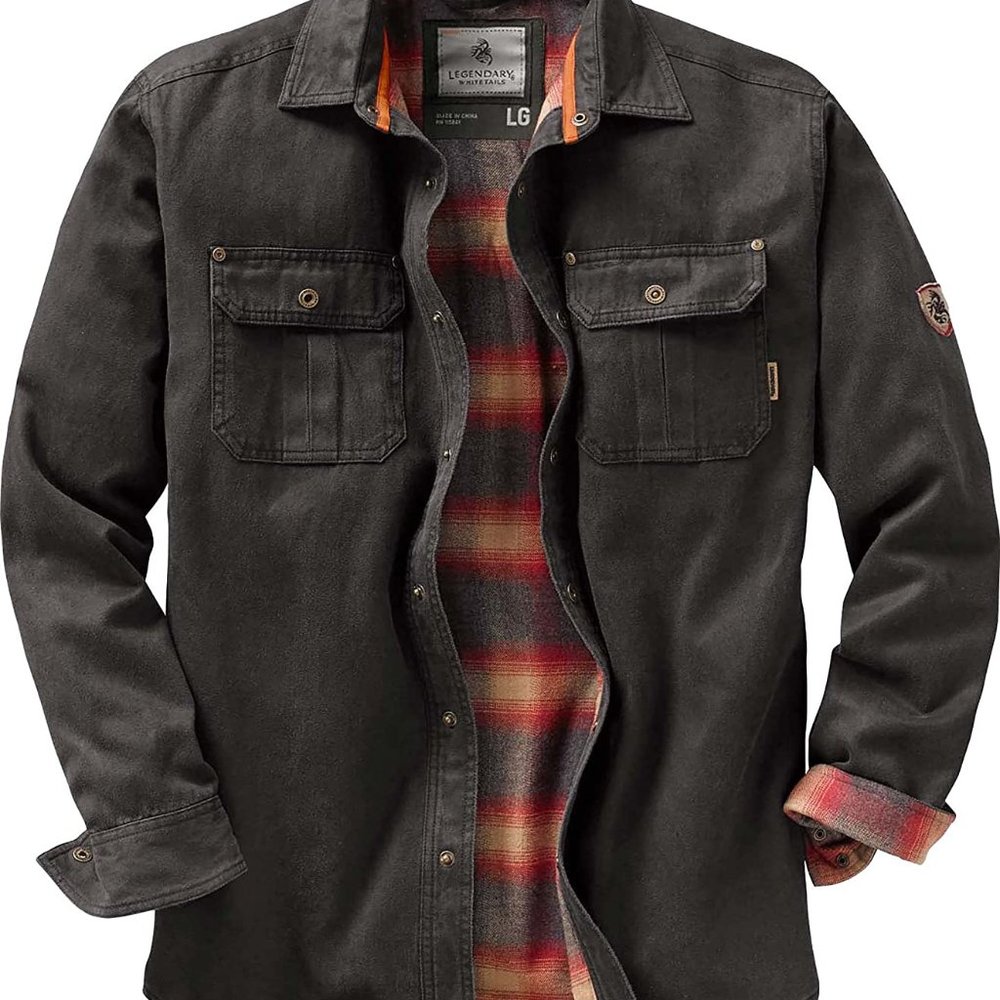 Legendary Whitetails Men's Journeyman Shirt Jacket (large)